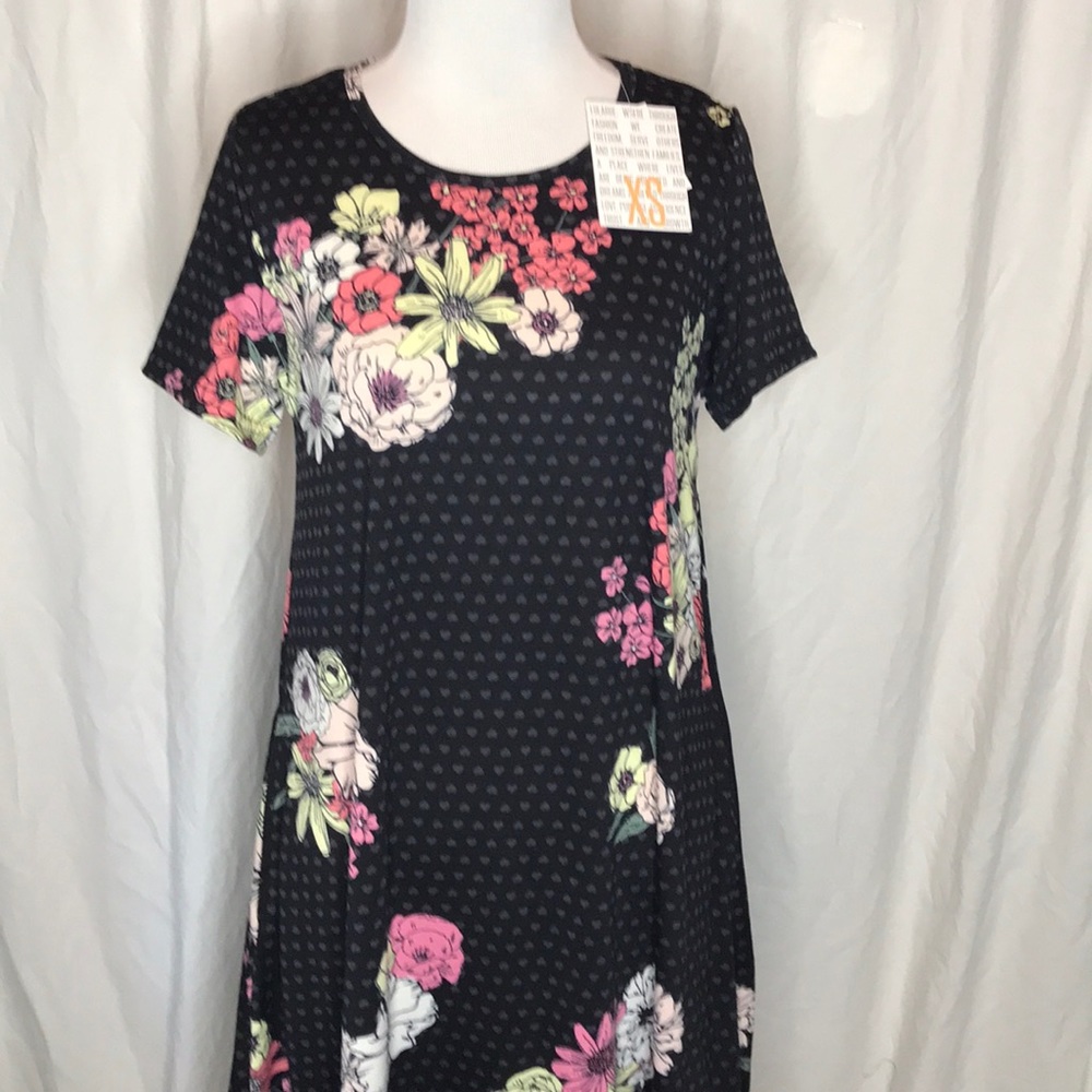 LuLaRoe Jessie Dress floral